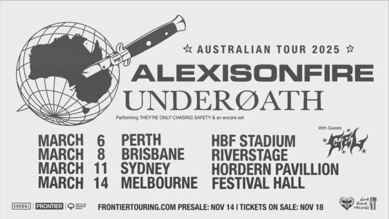Alexisonfire / Underoath to co-headline Australian tour