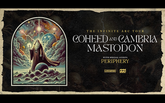 COHEED AND CAMBRIA and MASTODON Announce 2025 U.S. Tour