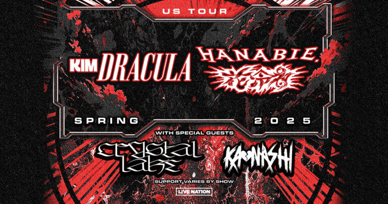 KIM DRACULA and HANABIE announce 2025 co-headlining tour