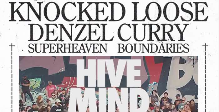 KNOCKED LOOSE and DENZEL CURRY announce North American tour