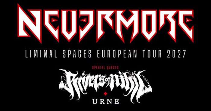 NEVERMORE announce EU/UK tour