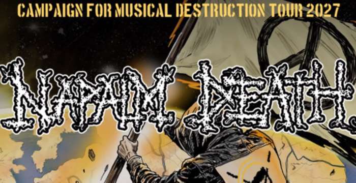NAPALM DEATH announce EU/UK tour
